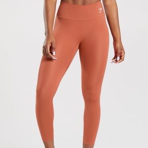 Gymshark Training Leggings in Persimmon Red, Size XL
